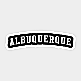 Albuquerque Sticker